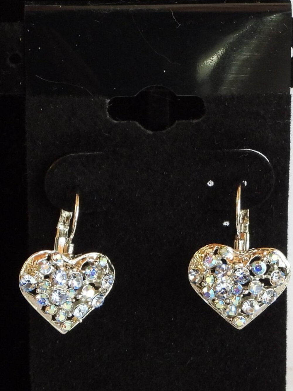 Sparkling Rhinestone Necklace & Earring Set - Picture 3 of 4